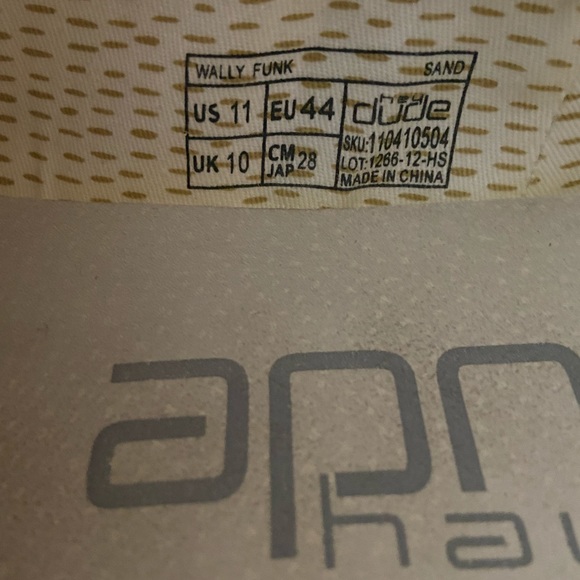 Hey Dude Wally Funk sz 11 - Picture 4 of 4